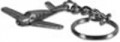 Pewter Airplane Keychain