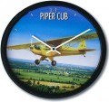 10 inch Wall Clock Piper Cub