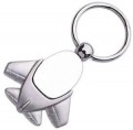 Flat Airplane Keychain