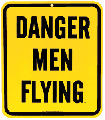  Aviation Fridge Magnet - Danger