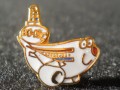 Smiley Plane Pin